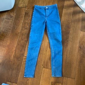 Topshop blue jeans